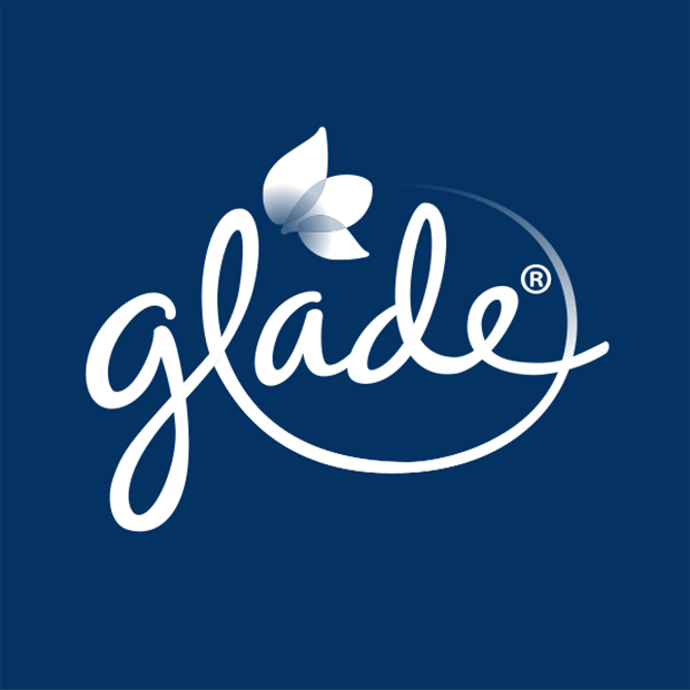 Logo Glade Desodorante Ambiental Glade Aerosol Campos de Lavanda 360 ml