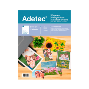 Papel Foto Adetec Brillant Inkjet Carta 170 g 10 Hojas Papel Foto Adetec Brillant Inkjet Carta 170 g 10 Hojas