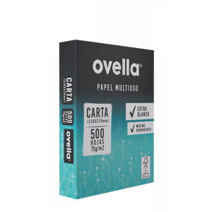 Resma Papel Fotocopia Ovella Carta 500 Hojas Resma Papel Fotocopia Ovella Carta 500 Hojas