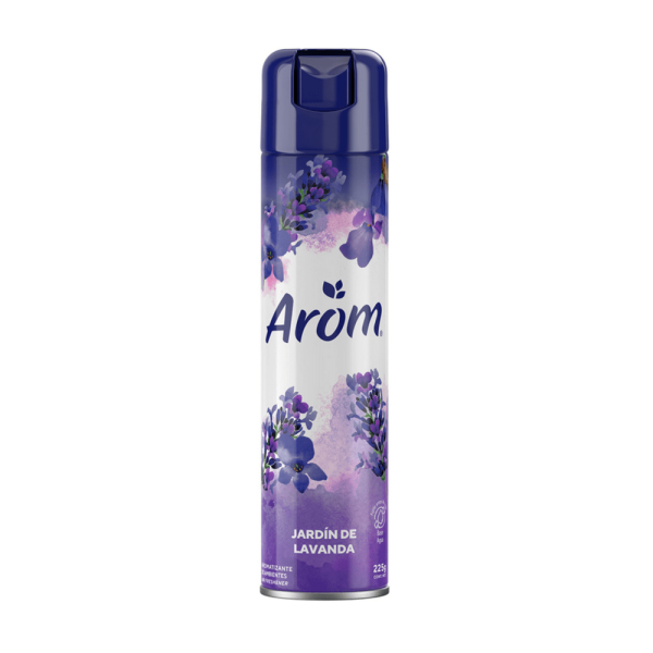 Desodorante Ambiental Arom Aerosol Jardín de Lavanda 225 g