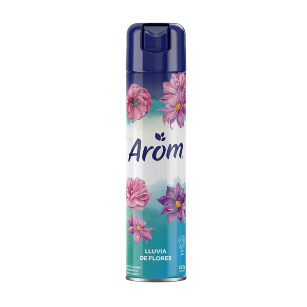 Desodorante Ambiental Arom Aerosol Lluvia de Flores 225 g Desodorante Ambiental Arom Aerosol Lluvia de Flores 225 g