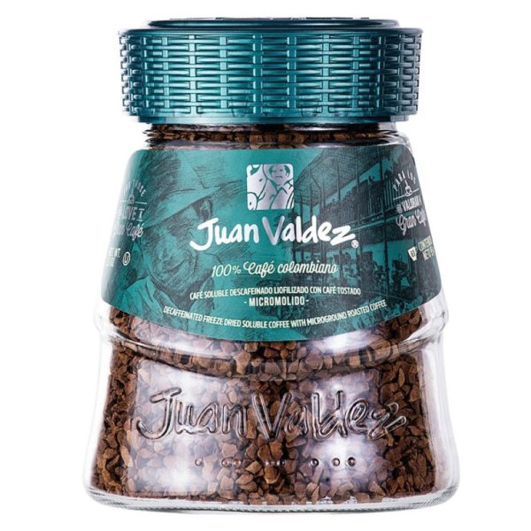 Juan descafeinado Café Instantáneo Liofilizado Juan Valdez Descafeinado 95 G