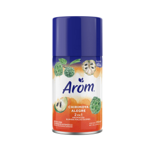 Repuesto Desodorante Ambiental Arom Automático Chirimoya Alegre 250 ml