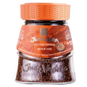 Café Instantáneo Liofilizado Juan Valdez Sabor Dulce de Leche 95 g